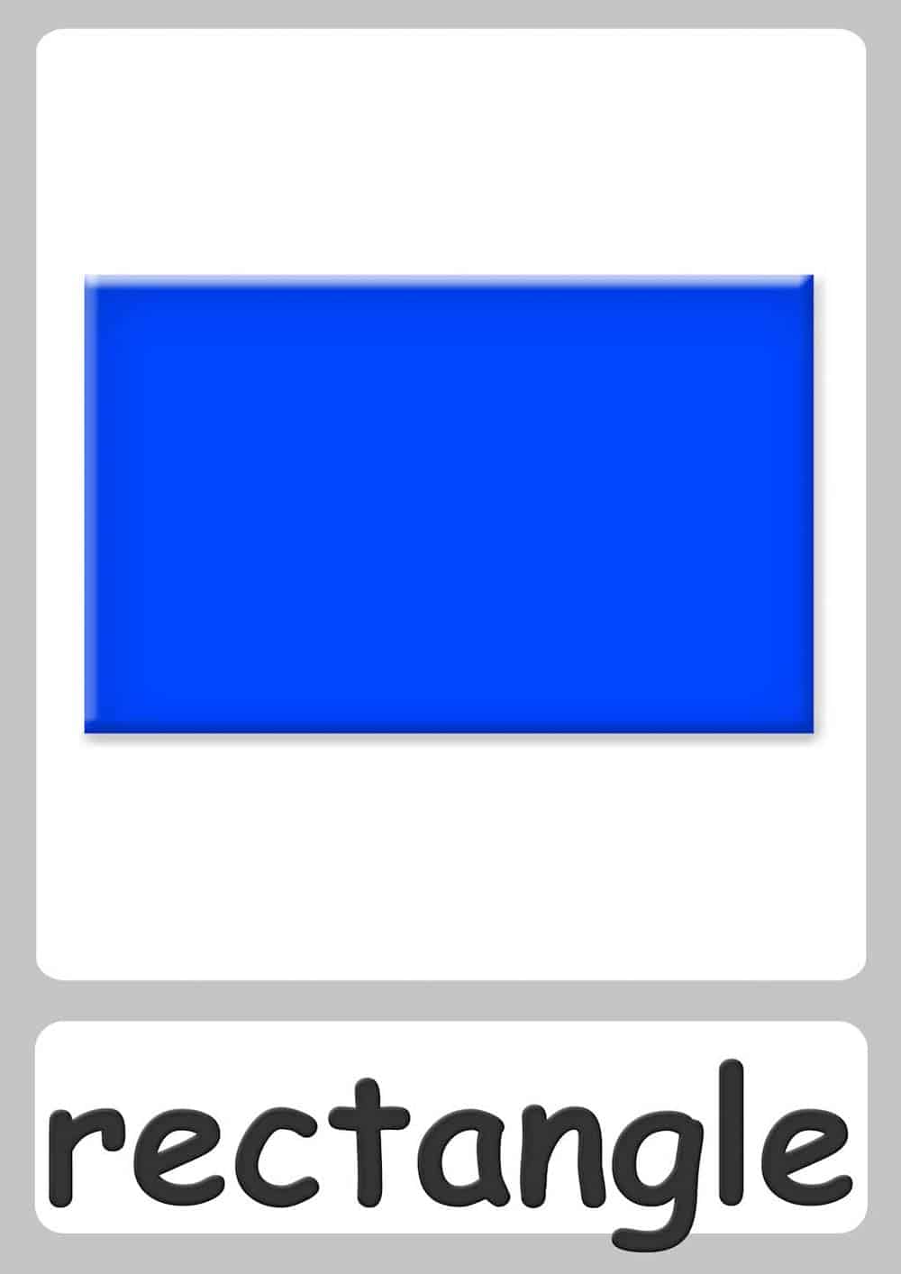 Shape Flashcards Teach Shapes FREE Printable Flashcards Posters 