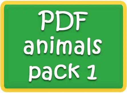 100 Animal flashcards + FREE Animals Phonics Poster!