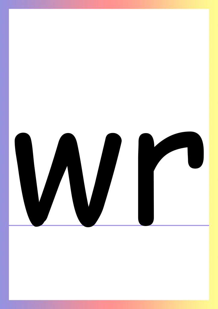 consonant-blends-wr