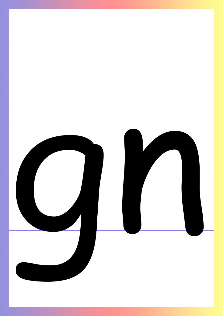 consonant-digraph-gn