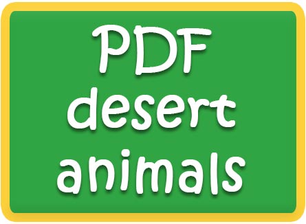 Desert Animal flashcards + FREE Desert background Desert Animal flashcards + FREE Desert background