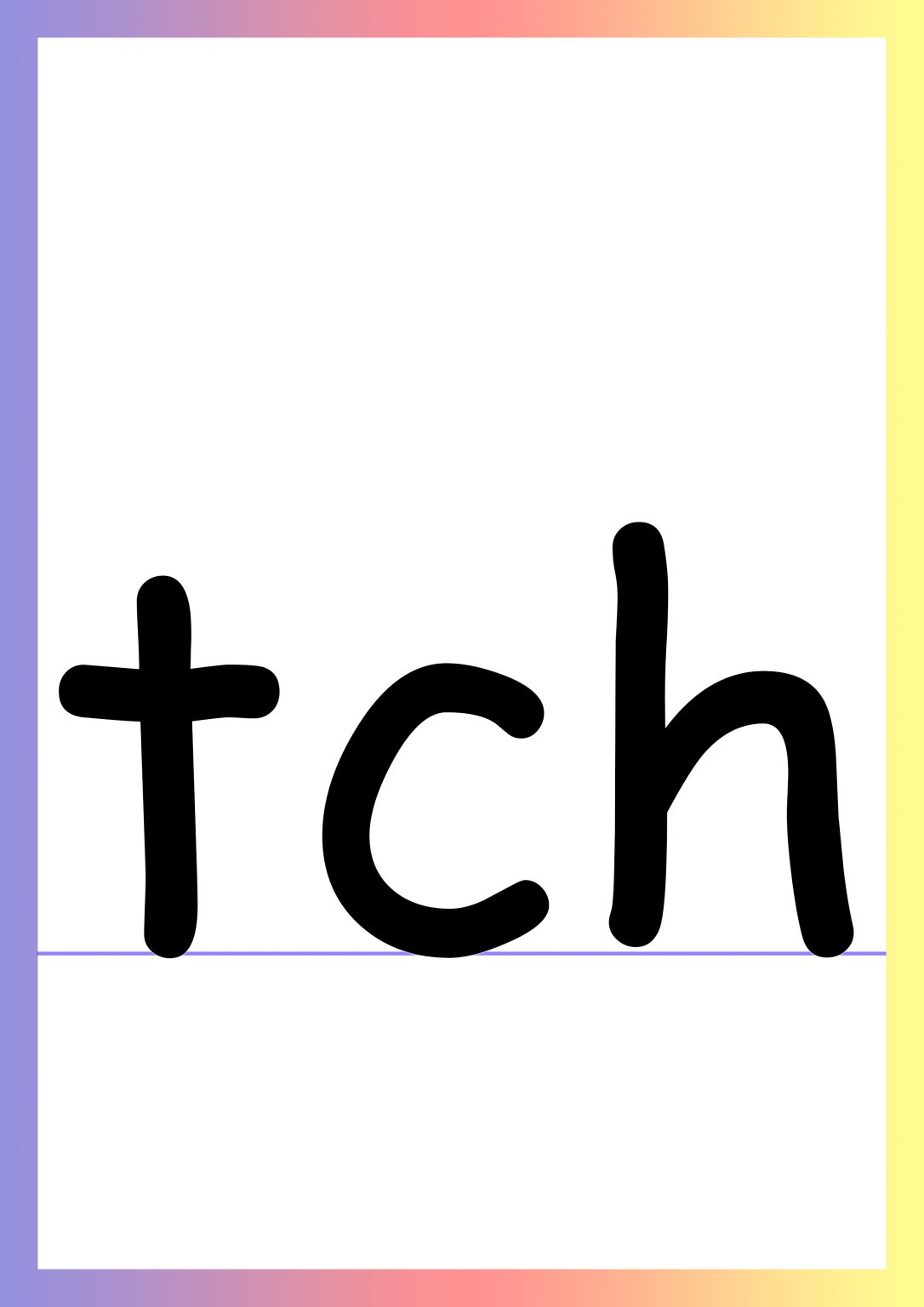 FREE Trigraph Flashcards - teach advanced reading to your students!
