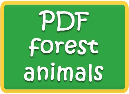 Forest Animal flashcards + FREE Forest background Forest Animal flashcards + FREE Forest background
