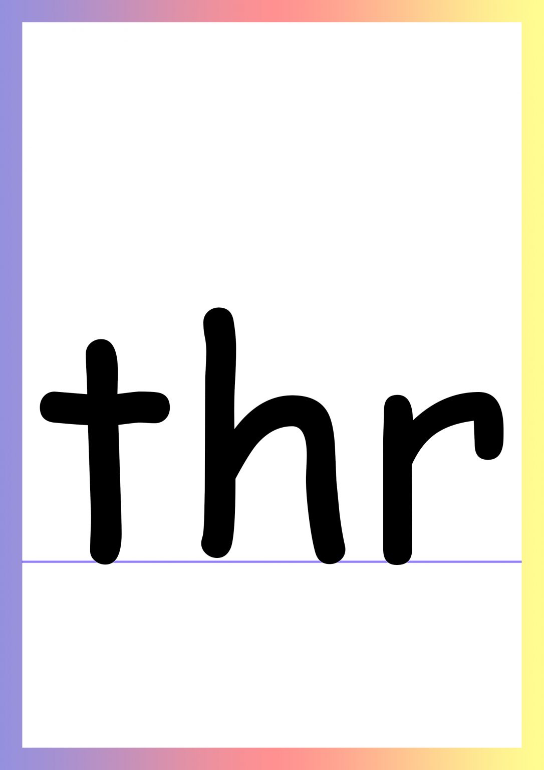 FREE Trigraph Flashcards - teach advanced reading to your students!