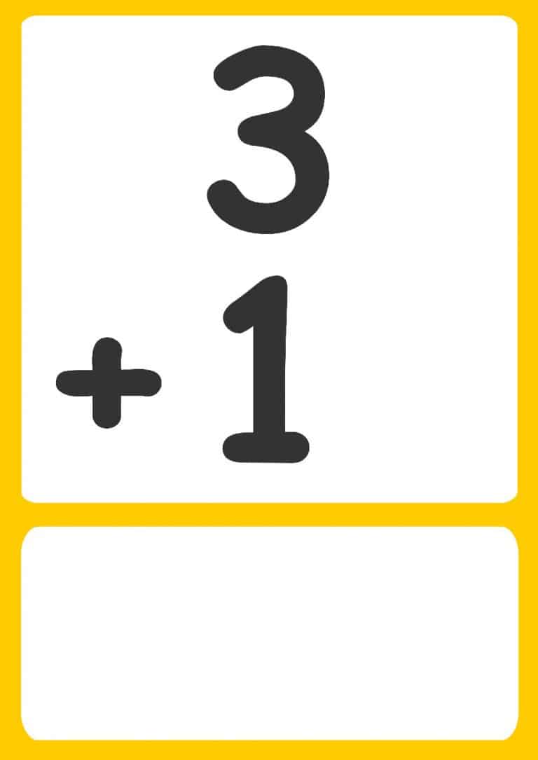 Addition Flashcards