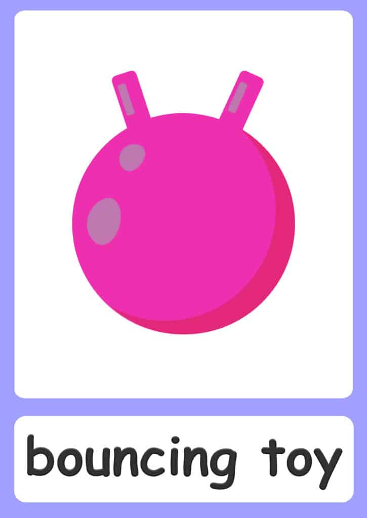 Toy-flashcards-bouncing-toy