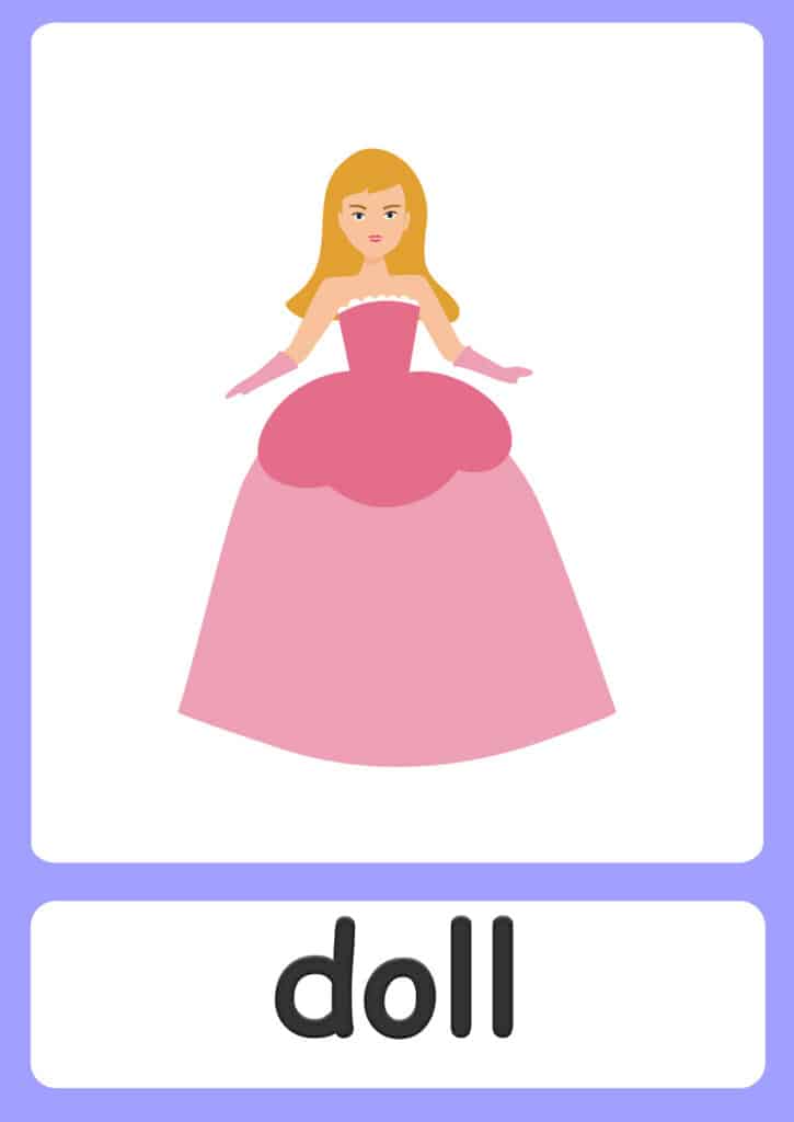 Toy-flashcards-doll