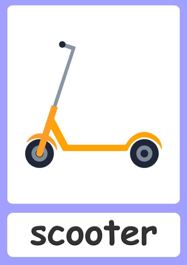 Toy-flashcards-scooter