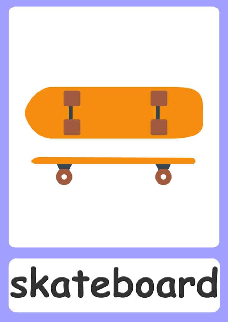 Toy-flashcards-skateboard