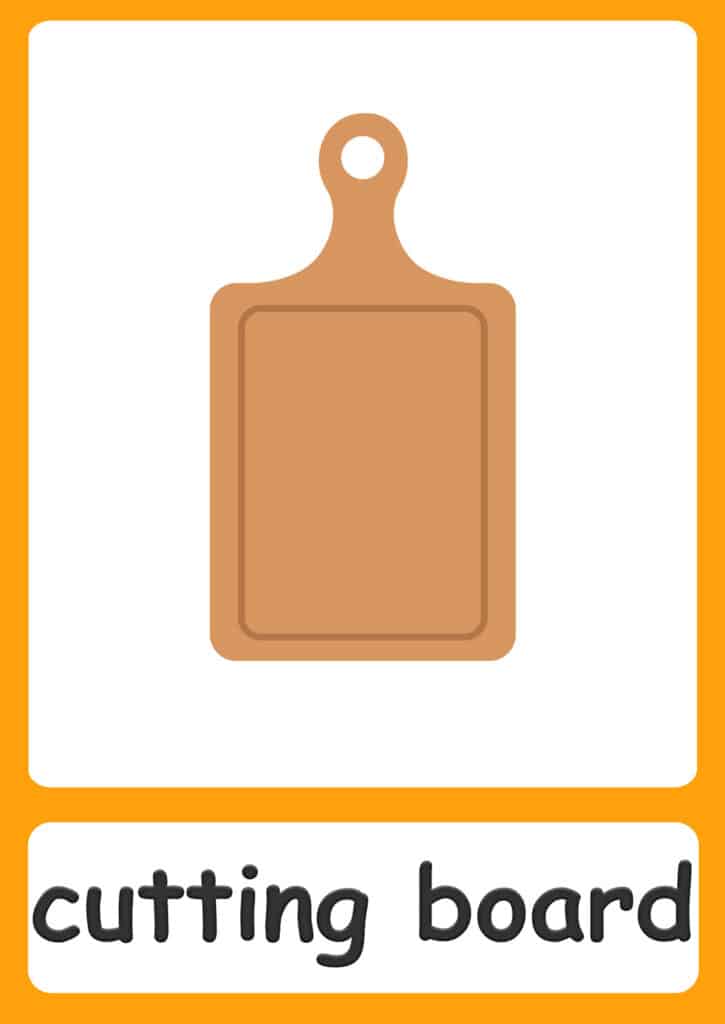 kitchen-flashcards-cutting-board