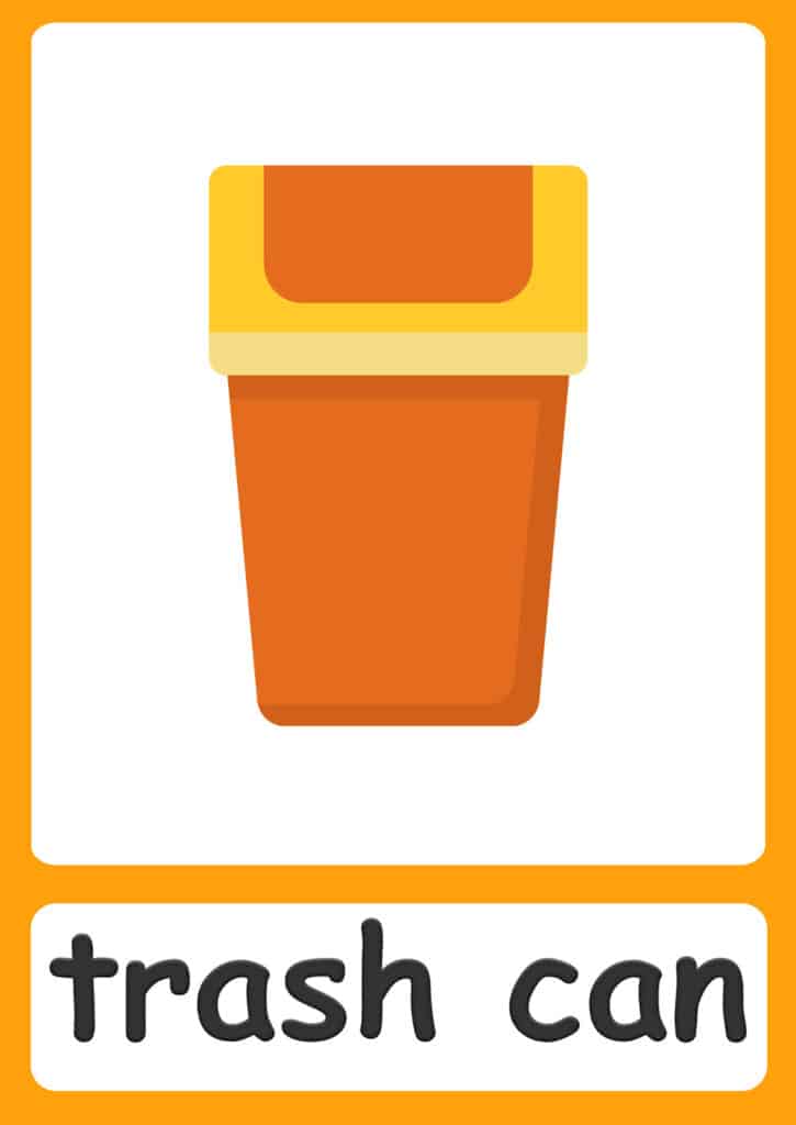 kitchen-flashcards-trash-can