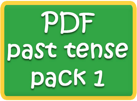Past Tense Verb Flashcards