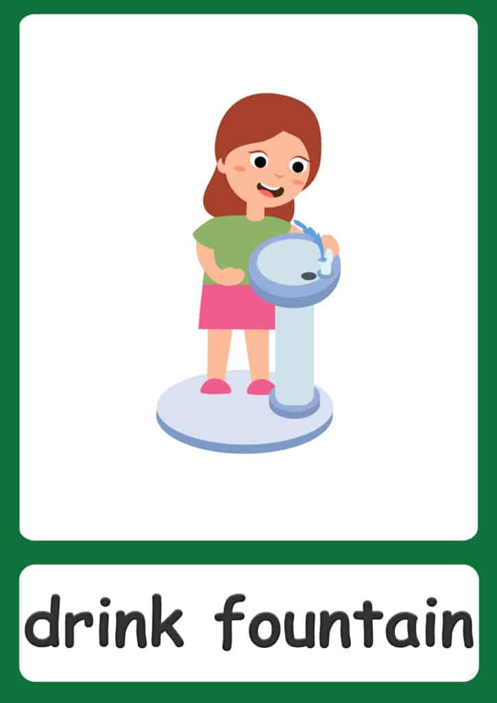 playground-flashcards-drink-fountain